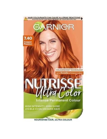Nutrisse Ultra Color Intense Permanent Color 7.40 Copper Passion
