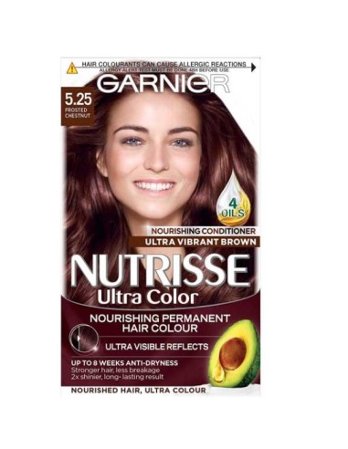 GarnierNutrisse Ultra Permanent Nourishing Hair Colour 5.25 Frosted Chestnut GarnierNutrisse Ultra Permanent Nourishing Hair Colour 5.25 Frosted Chestnut