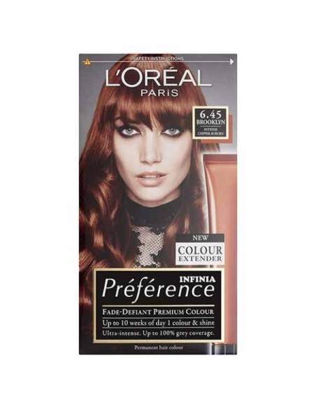 Preference Infinia Permanent Color 6.45 Brooklyn Intense Copper Auburn