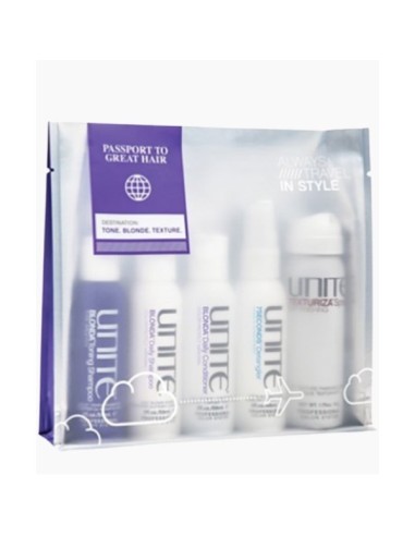 Passport To Great Hair Destination Tone Blonde Travel Kit Passport To Great Hair Destination Tone Blonde Travel Kit