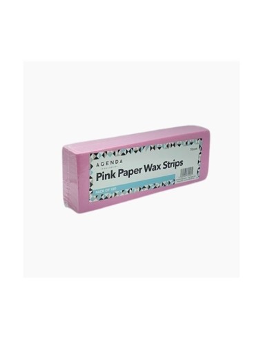 Agenda Disposables Paper Wax Pink Strips Agenda Disposables Paper Wax Pink Strips
