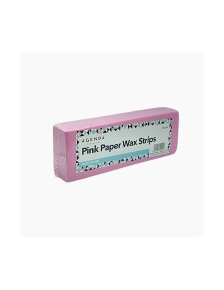 Agenda Disposables Paper Wax Pink Strips Agenda Disposables Paper Wax Pink Strips