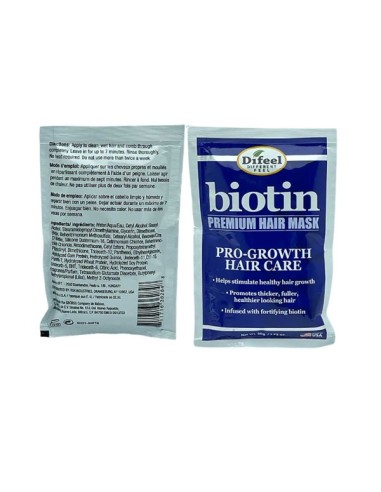 Difeel Biotin Pro Growth Biotin Hair Mask Sachet