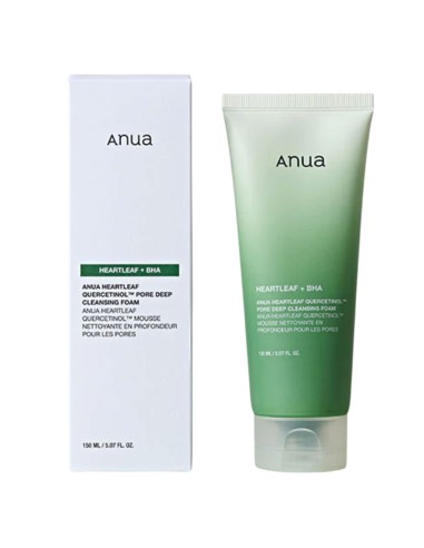 AnuaAnua Heartleaf Quercetinol Pore Deep Cleansing Foam AnuaAnua Heartleaf Quercetinol Pore Deep Cleansing Foam
