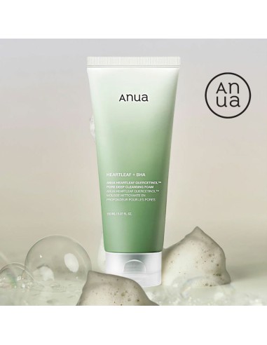 AnuaAnua Heartleaf Quercetinol Pore Deep Cleansing Foam AnuaAnua Heartleaf Quercetinol Pore Deep Cleansing Foam