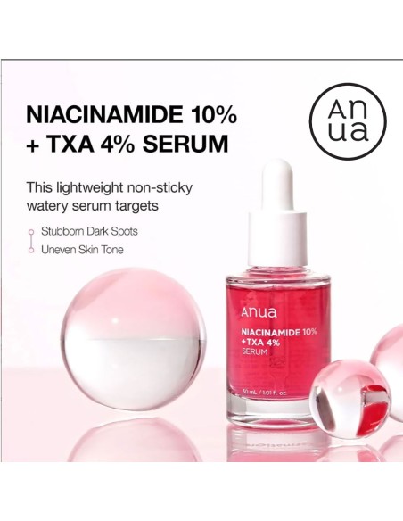 AnuaAnua Niacinamide 10 Percent TXA 4 Percent Serum AnuaAnua Niacinamide 10 Percent TXA 4 Percent Serum