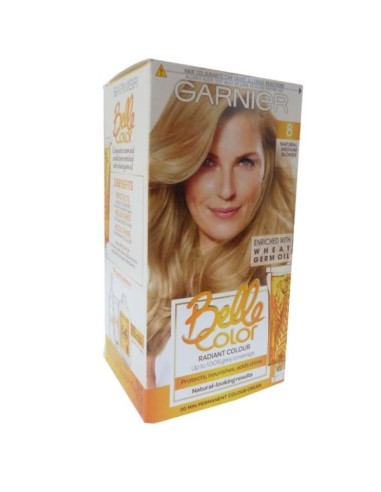 GarnierBelle Color Creme Permanent 8 Natural Medium Blonde GarnierBelle Color Creme Permanent 8 Natural Medium Blonde