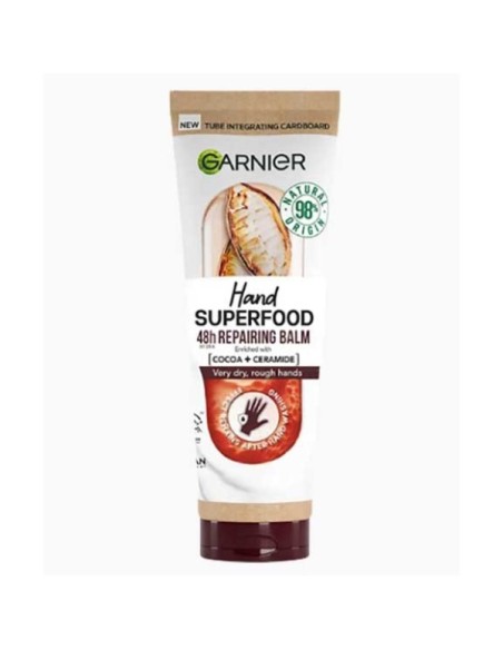 Garnier Hand Superfood Repairing Balm With Cocoa And Ceramide Garnier Hand Superfood Repairing Balm With Cocoa And Ceramide