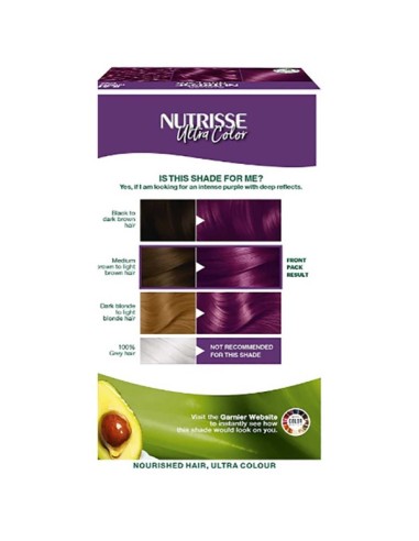 Nutrisse Ultra Color Intense Permanent Color 5.21 Intense Lilac