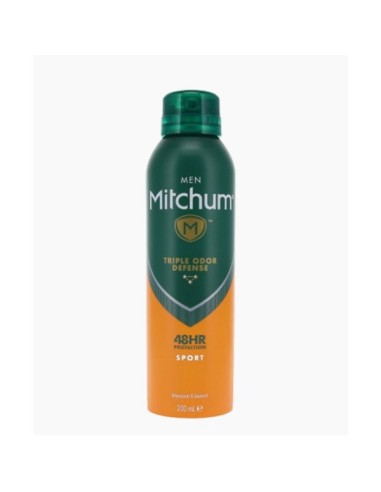 Mitchum Men Triple Odor Defense Deodorant Sport Mitchum Men Triple Odor Defense Deodorant Sport