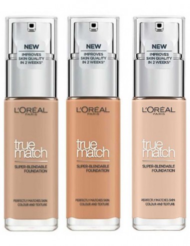 True Match Super Blendable Foundation - Various Colours True Match Super Blendable Foundation - Various Colours