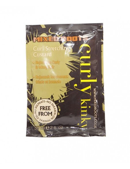 Mixed Roots Curl Stretching Custard Sachet