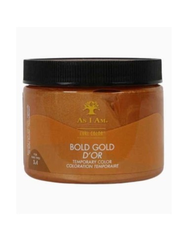 As I Am Curl Color Bold Gold Temporary Color As I Am Curl Color Bold Gold Temporary Color