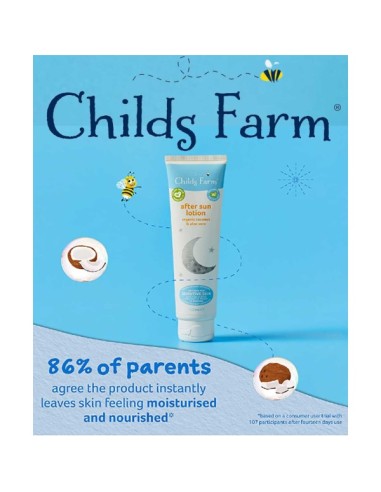 Childs Farm After Sun Lotion With Organic Coconut And Aloe Vera Childs Farm After Sun Lotion With Organic Coconut And Aloe Vera