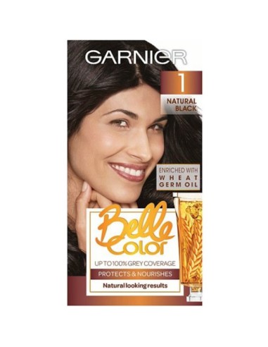 Belle Color Creme Permanent 1 Natural Black Belle Color Creme Permanent 1 Natural Black
