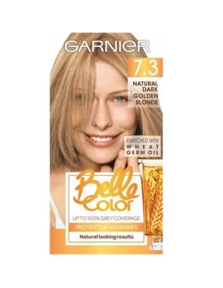 GarnierBelle Color Creme Permanent 7.3 Natural Dark Golden Blonde