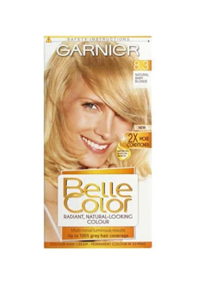 GarnierBelle Color Creme Permanent 8.3 Natural Baby Blonde GarnierBelle Color Creme Permanent 8.3 Natural Baby Blonde