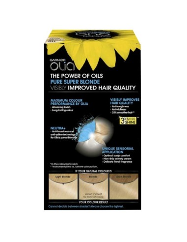 Olia Permanent Hair Color 110 Super Light Natural Blonde