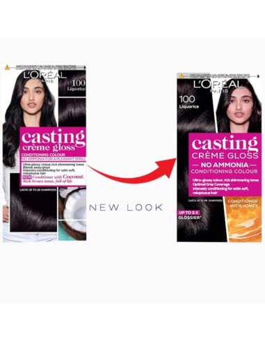 Casting Creme Gloss Conditioning Color 100 Liquorice