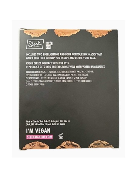 Sleek Makeup Cream Contour Kit Dark 097 Sleek Makeup Cream Contour Kit Dark 097