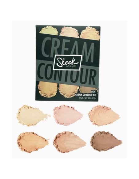 Sleek Makeup Cream Contour Kit Light 095 Sleek Makeup Cream Contour Kit Light 095