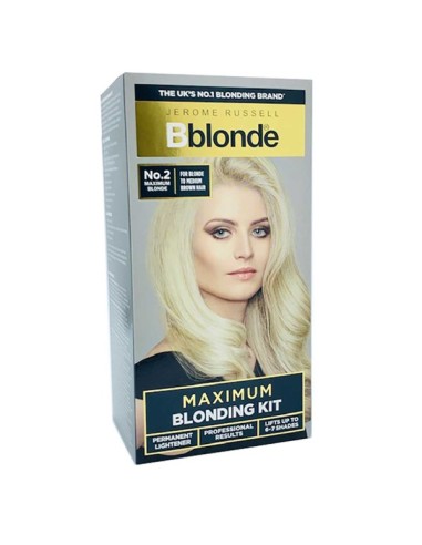 Jerome Russell Maximum Blonding Kit No 2 Blonde To Medium Brown Hair
