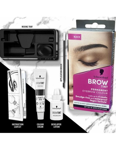 Schwarzkopf Brow Tint Black Schwarzkopf Brow Tint Black