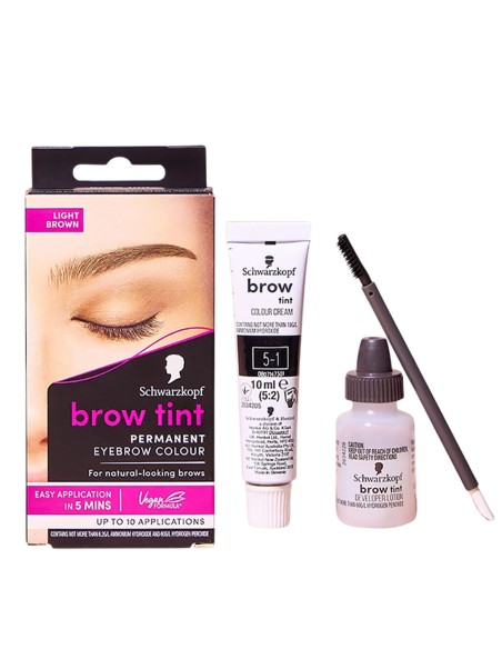 Schwarzkopf Brow Tint Light Brown Schwarzkopf Brow Tint Light Brown