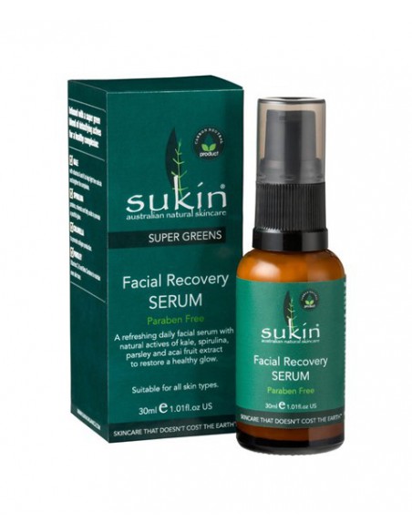 Sukin Super Greens Facial Recovery Serum