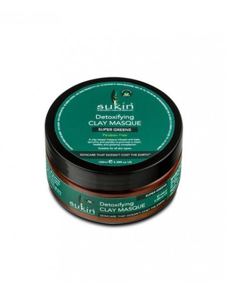 Australian Natural Skincare Super Greens Detoxifying Clay Masque Australian Natural Skincare Super Greens Detoxifying Clay Masque