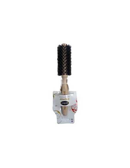 Protip Wooden Thick Bristle Professional Curling Brush