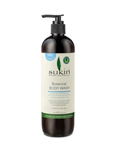 Australian Natural Skincare Botanical Body Wash Lime And Coconut Scent