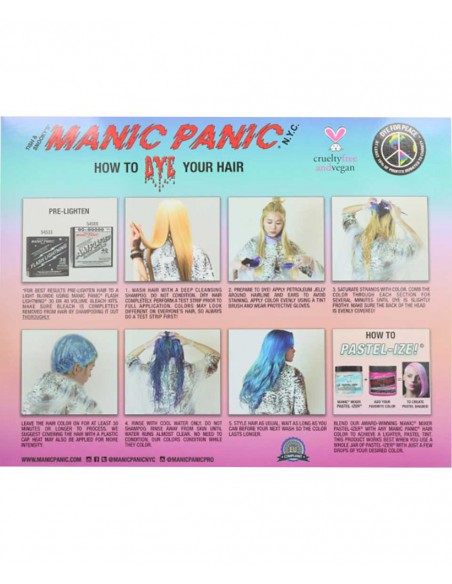 Manic Panic Semi Permanent Hair Color Cream Manic Panic Semi Permanent Hair Color Cream