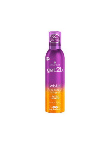 Got2b Twisted Be Frizz Free Curling Mousse