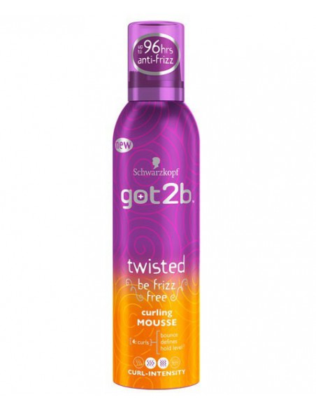Got2b Twisted Be Frizz Free Curling Mousse