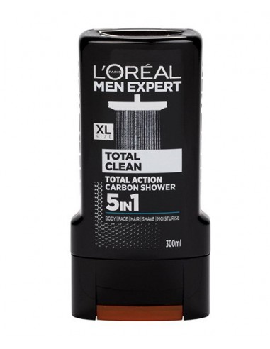 Men Expert Total Clean Carbon 5 In 1 Shower Gel
