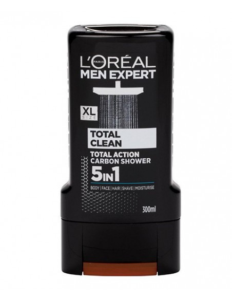 Men Expert Total Clean Carbon 5 In 1 Shower Gel
