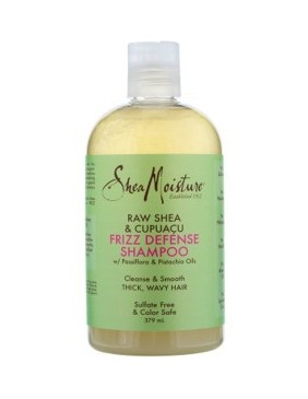 Raw Shea And Cupacu Frizz Defense Shampoo