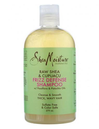 Raw Shea And Cupacu Frizz Defense Shampoo