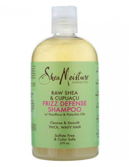 Raw Shea And Cupacu Frizz Defense Shampoo