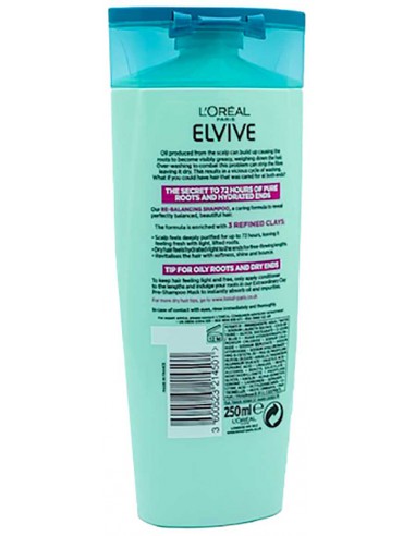 Elvive Extraordinary Clay Re Balancing Shampoo Elvive Extraordinary Clay Re Balancing Shampoo