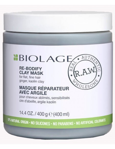 Biolage RAW Re Bodify Clay Mask Biolage RAW Re Bodify Clay Mask