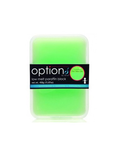 Options Tea Tree Oil Low Melt Paraffin Block