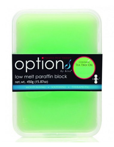 Options Tea Tree Oil Low Melt Paraffin Block