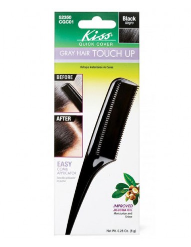 Kiss New York ProfessionalQuick Cover Gray Hair Touch Up Comb CGC01 Kiss New York ProfessionalQuick Cover Gray Hair Touch Up Comb CGC01