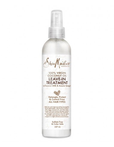 Shea Moisture100 Percent Virgin Coconut Oil Leave In Treatment