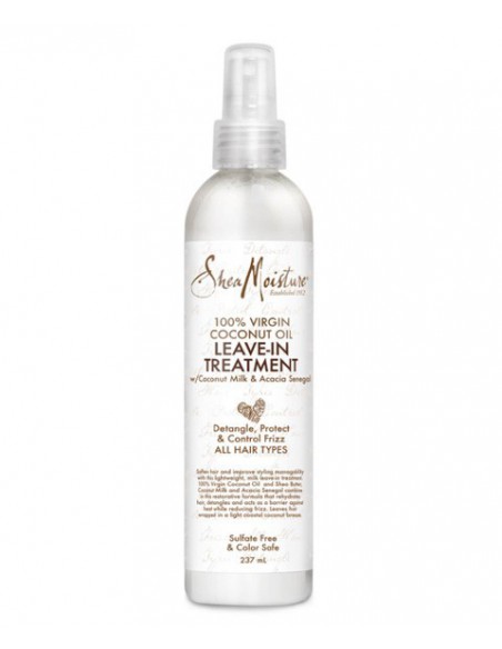 Shea Moisture100 Percent Virgin Coconut Oil Leave In Treatment