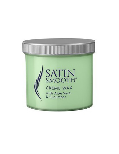 Satin Smooth Creme Wax With Aloe Vera And Cucumber Satin Smooth Creme Wax With Aloe Vera And Cucumber