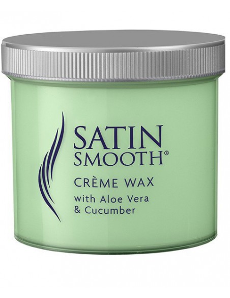 Satin Smooth Creme Wax With Aloe Vera And Cucumber Satin Smooth Creme Wax With Aloe Vera And Cucumber