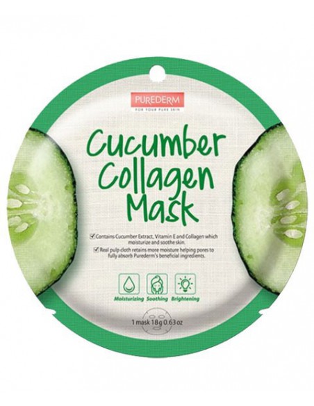 Purederm Cucumber Collagen Mask Purederm Cucumber Collagen Mask
